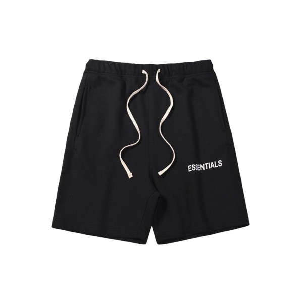 Fearof godessentials high street double line off guard pants loose drawstring fog sports shorts summer