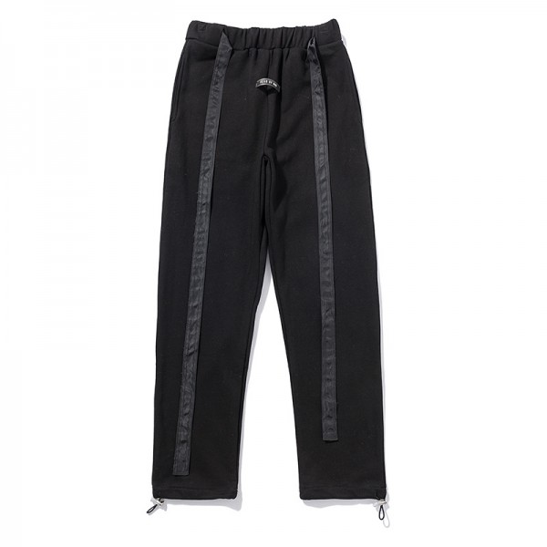 Fog style Season 6 ribbon drawstring Leggings European and American high street ins net red high street sports pants trendy men