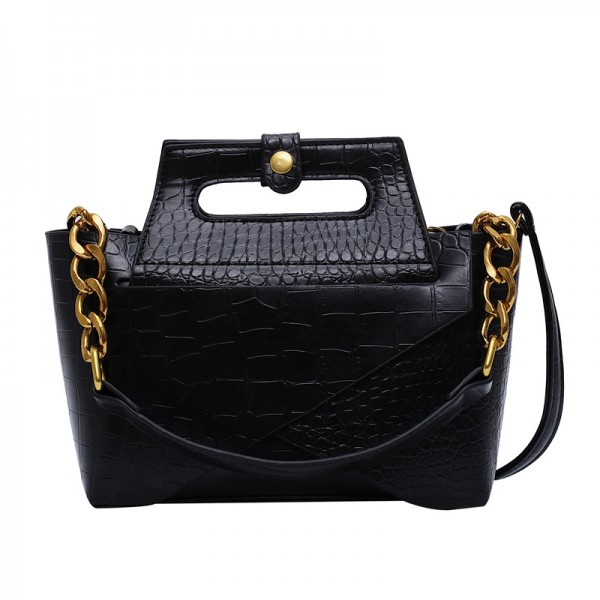 Cross border supply small bag women's bag new 2020 port fashion crocodile custom Single Shoulder Messenger Handbag