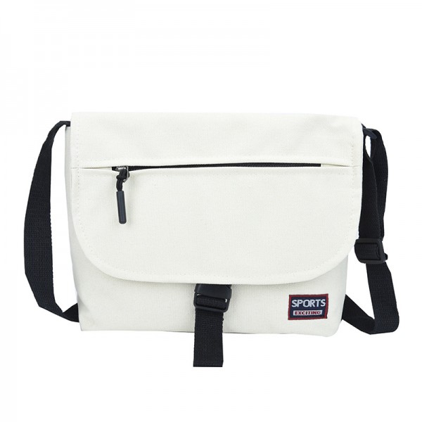 2020 New Single Shoulder Messenger Bag customized men's Canvas Messenger Bag leisure backpack sports college students schoolbag wholesale