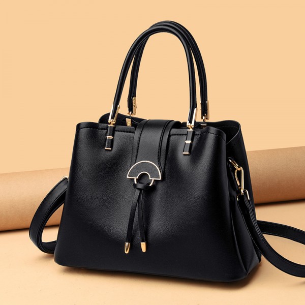 Aofanxi women's bag 2021 new women's bag simple and elegant handbag mother's bag fashion one shoulder bag