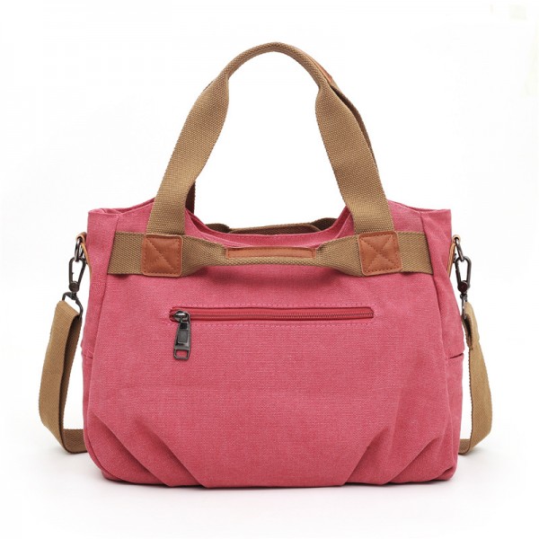 Cross border 2019 creative canvas one shoulder women's bag large capacity leisure portable Messenger Bag Light CUSTOM TOTE BAG