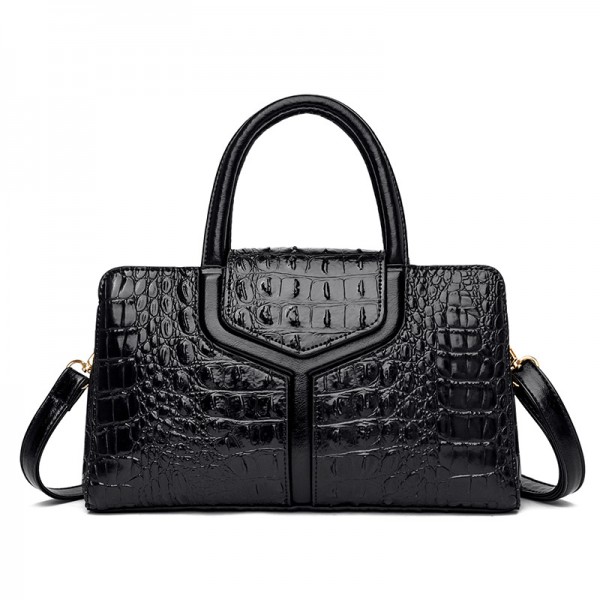 Cross border women's bag 2021 new fashion crocodile handbag large capacity women's bag Single Shoulder Messenger Bag women's bag