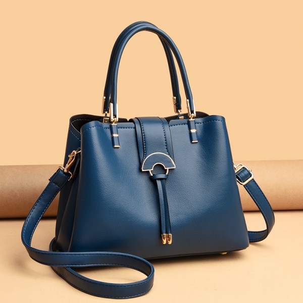 Aofanxi women's bag 2021 new women's bag simple and elegant handbag mother's bag fashion one shoulder bag