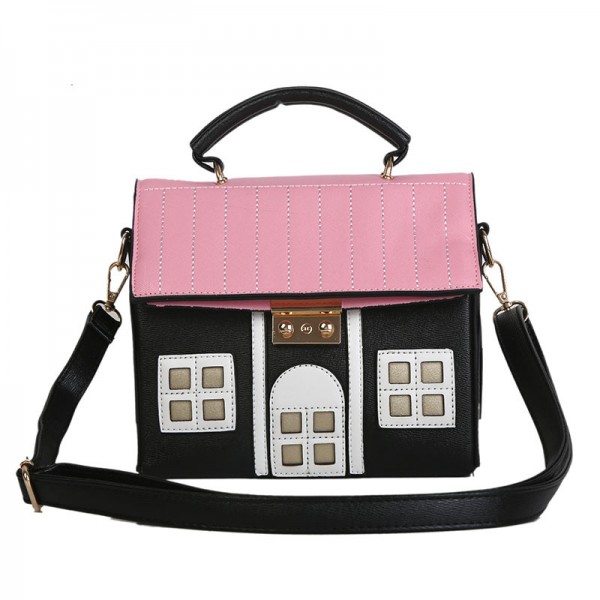 Personality small bag women 2020 new fashion Korean version messenger bag cute one shoulder girl house funny bag