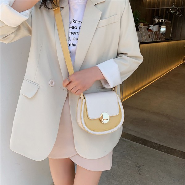 Cross border bag women's small fresh summer 2020 new custom Single Shoulder Messenger women's bag fashion texture saddle bag