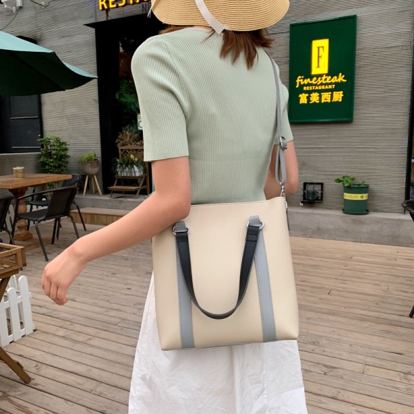 2020 popular bag femininity single shoulder college students' class bag large capacity Tote Bag portable messenger bag