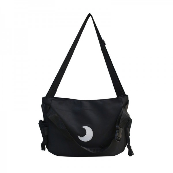 Ins Diablo Hong Kong fashion brand hip hop single shoulder bag for men and women