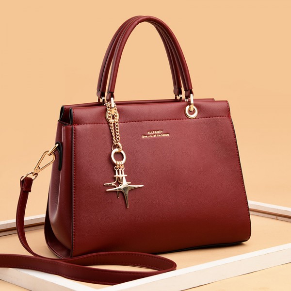 New hand-held women's bag large capacity commuting business women's one shoulder bag fashion leisure middle-aged women's bag