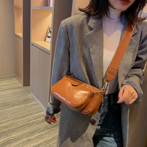 2020 new women's bag women's Korean fashion trend women's bag customized children's bag Pu One Shoulder Messenger Bag