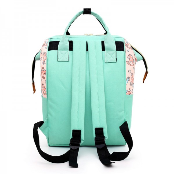 Mommy's baby carrying bag splash proof jellyfish baby backpack carrying Oxford cloth out of the door large capacity function