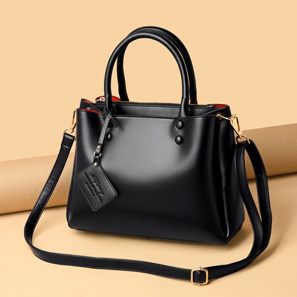 European and American cross border new women's bag simple fashion handbag large capacity one shoulder women's bag