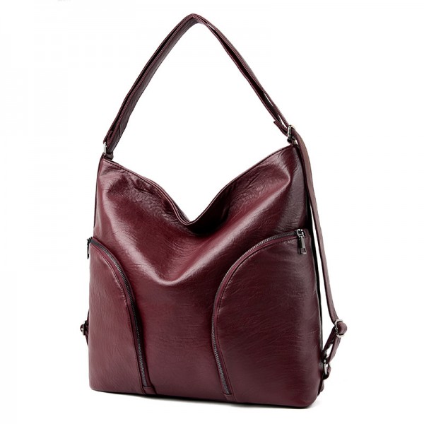 Bag women's new high capacity double shoulder bag women's single shoulder bag fashion leisure handbag women's going out bag