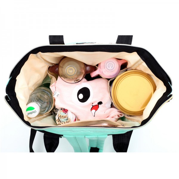 Mommy's baby carrying bag splash proof jellyfish baby backpack carrying Oxford cloth out of the door large capacity function
