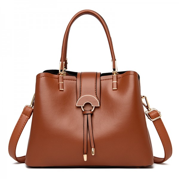 Aofanxi women's bag 2021 new women's bag simple and elegant handbag mother's bag fashion one shoulder bag