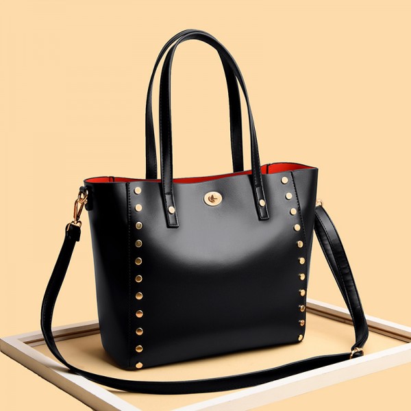 Cross border 2021 new fashion women's bag European and American trend handbag large capacity women's one shoulder Large Bag Tote Bag