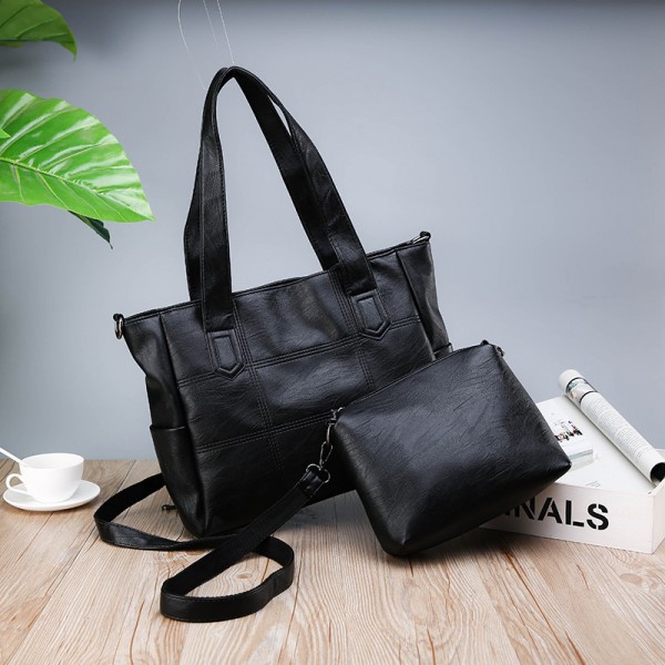 Factory wholesale 2021 new fashion simple child and mother bag large capacity Single Shoulder Bag Messenger Bag portable Tote Bag