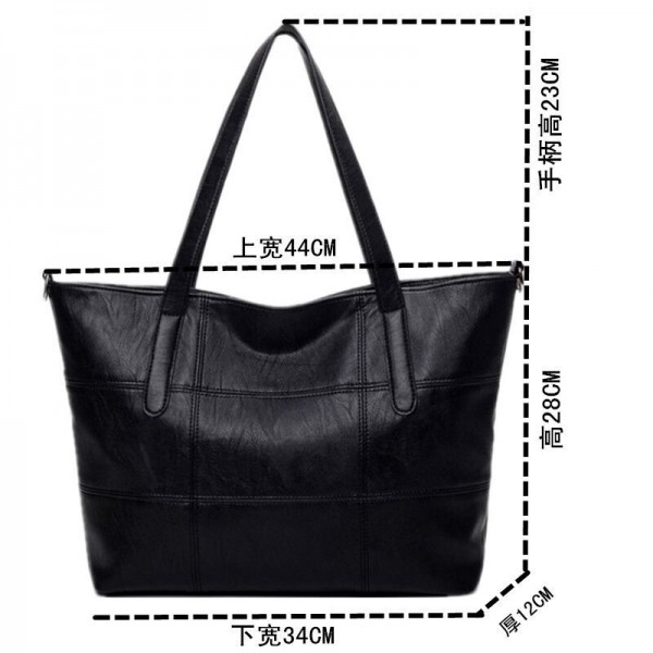 New large bag women's single shoulder bag simple fashion mother's bag large capacity baby mother's bag one piece hair 1402#