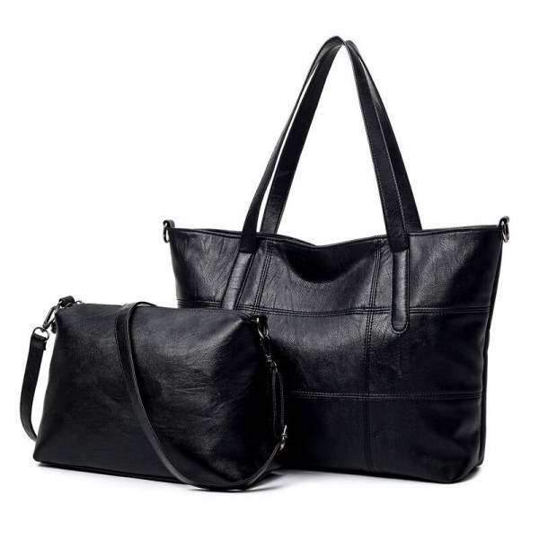 New large bag women's single shoulder bag simple fashion mother's bag large capacity baby mother's bag one piece hair 1402#