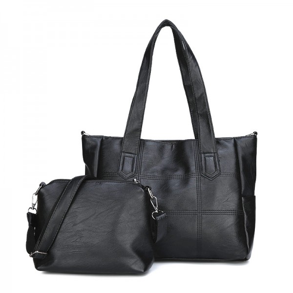 Factory wholesale 2021 new fashion simple child and mother bag large capacity Single Shoulder Bag Messenger Bag portable Tote Bag