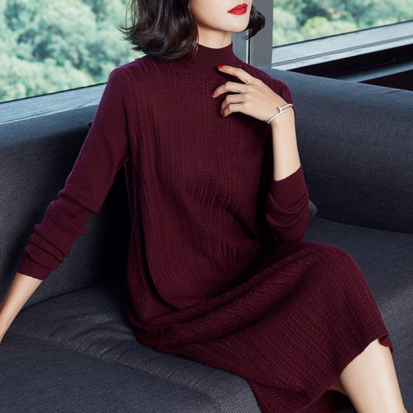 [tail handling] y4338 knitted dress should not be returned or replaced without quality problems 