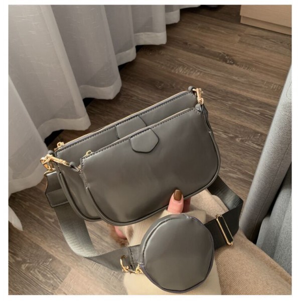 2020 new women's bag women's Korean fashion trend women's bag customized children's bag Pu One Shoulder Messenger Bag