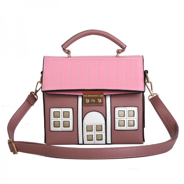 Personality small bag women 2020 new fashion Korean version messenger bag cute one shoulder girl house funny bag