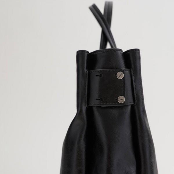 Za family's same 2020 autumn winter new women's bag large capacity Tote Bag Black Versatile Campus Style Single Shoulder Messenger Bag 