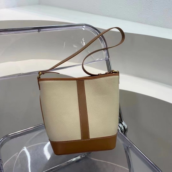 Large capacity child and mother bag women's bag new 2021 Bucket Bag Messenger one shoulder urban simple contrast color Tote Bag 