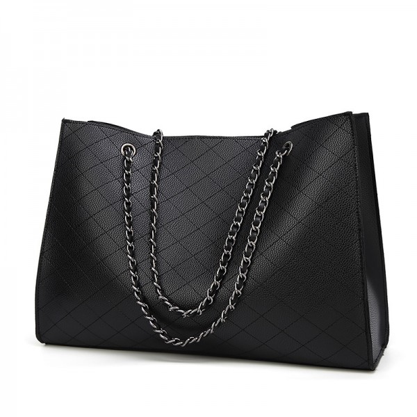 Manufacturer's direct selling women's bag 2022 new European and American style child mother bag Lingge women's large bag cross-border Tote Bag 