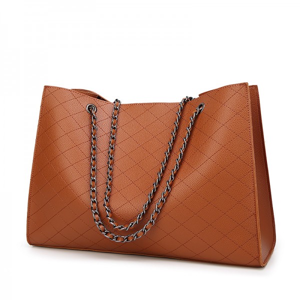 Manufacturer's direct selling women's bag 2022 new European and American style child mother bag Lingge women's large bag cross-border Tote Bag 