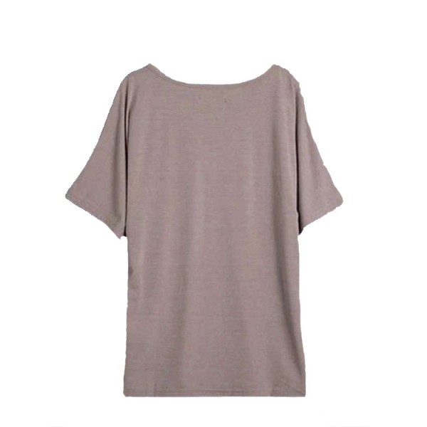 Amazon eBay quick selling popular European and American women's T-shirt summer 2021 casual V-neck printed short sleeved top 