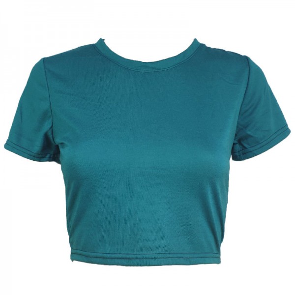 Express eBay 2022 spring and summer new sexy navel revealing blouse cotton 13 multicolor T-shirt manufacturer wholesale 