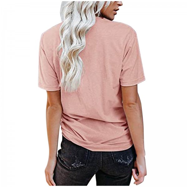 Solid color Short Sleeve T-Shirt Top Women 2022 new European and American women's wear round neck short sleeve LARGE T-SHIRT women's foreign trade wholesale 