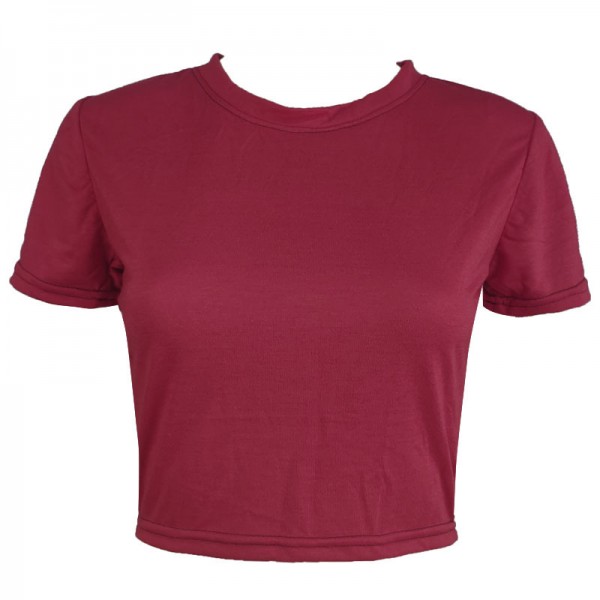 Express eBay 2022 spring and summer new sexy navel revealing blouse cotton 13 multicolor T-shirt manufacturer wholesale 