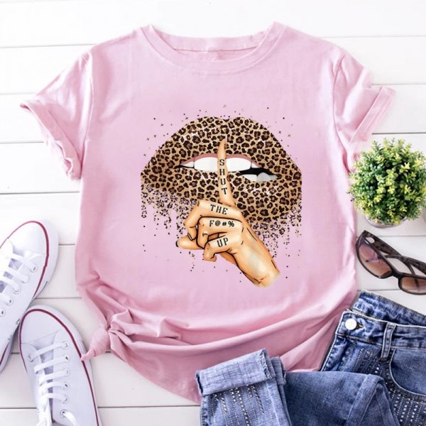 European and American foreign trade 2021 new summer short sleeved T-shirt women's wear student loose large women's wear Korean versatile top 