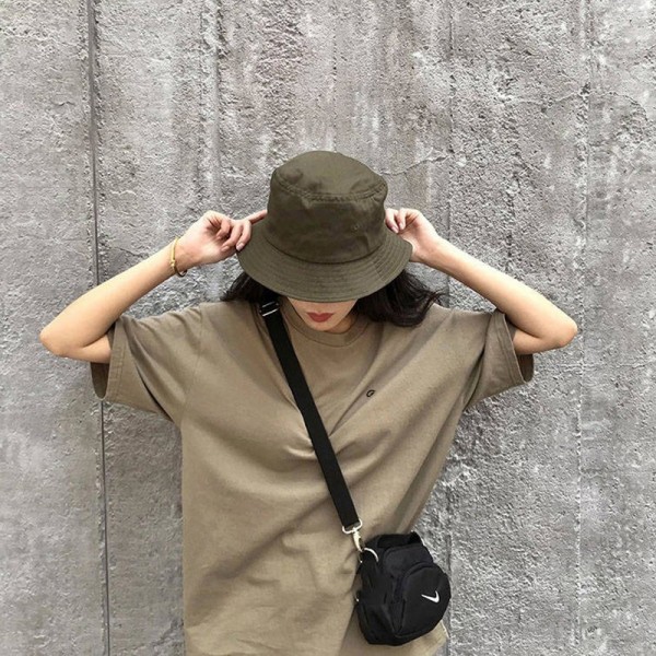 2022 summer Korean Short Sleeved T-Shirt New Military Green Student women's fashion slim loose clothes one hair substitute 