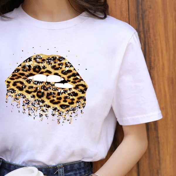 European and American foreign trade 2021 new summer short sleeved T-shirt women's wear student loose large women's wear Korean versatile top 