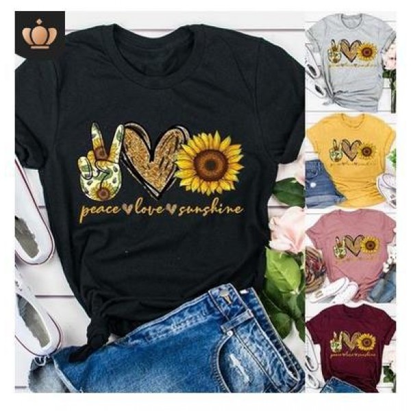 European and American new personalized Street women's t-shirt men and women loose Student Short Sleeve T foreign trade large size perennial supply 