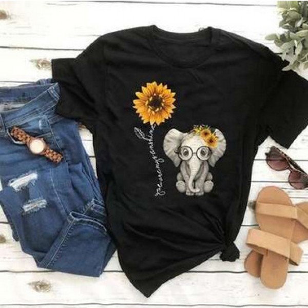 European and American new personalized Street women's t-shirt men and women loose Student Short Sleeve T foreign trade large size perennial supply 