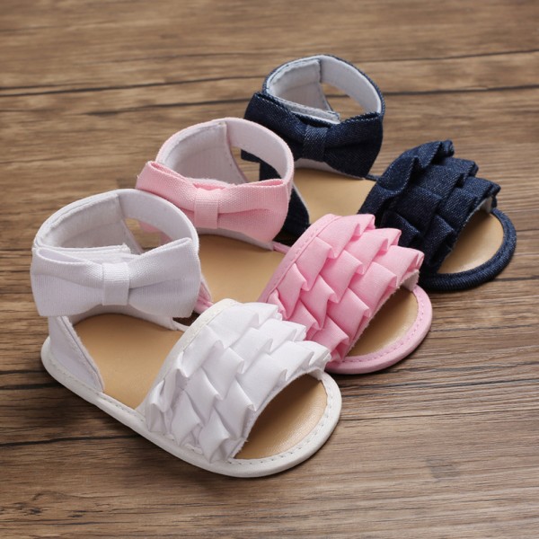 Foreign trade 0-1-year-old toddler shoes high top sandals summer soft sole baby shoes baby shoes 