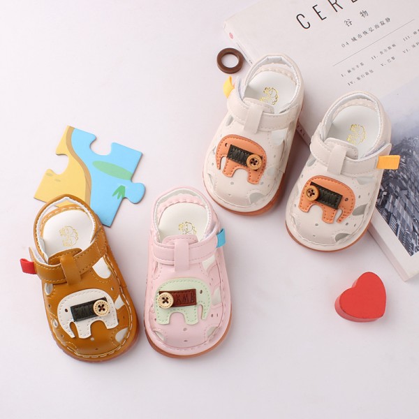 2021 summer with whistle baby shoes soft sole Baot...