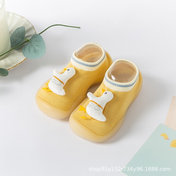 Baby walking shoes baby soft soled spring and summer children's indoor 0-1 years old 2 breathable autumn floor socks sandals 