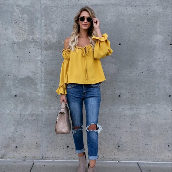 2022 eBay Amazon bow Chiffon Top T-shirt women's summer net red women's wear 