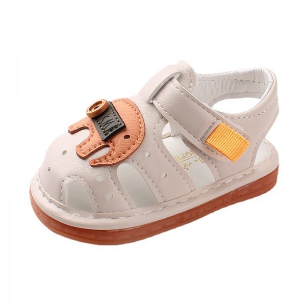 2021 summer with whistle baby shoes soft sole Baotou baby sandals ox tendon sole 2660 