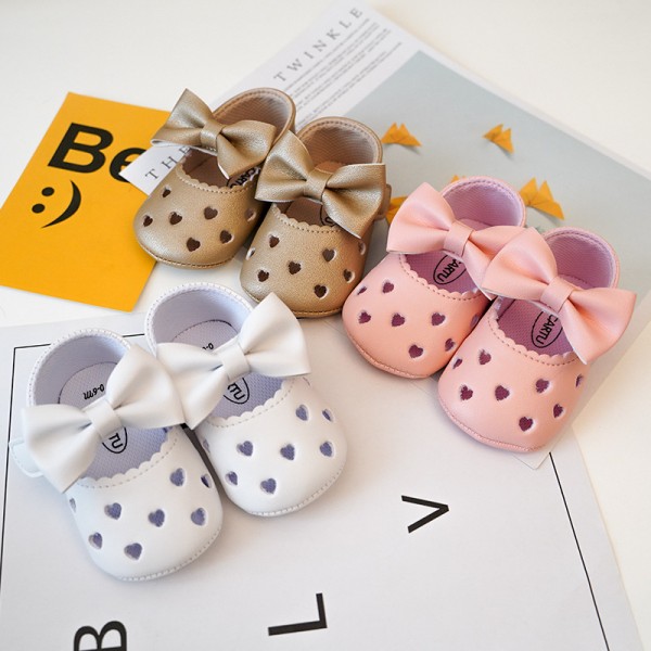 Sika rabbit spring and summer baby shoes female baby princess shoes soft soled non slip walking shoes hollow sandals in summer 