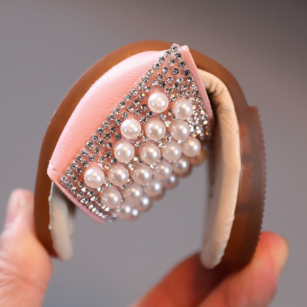 Girls' sandals summer Rhinestone fashion children's slippers 1-2-3-year-old Baby Beach Shoes soft bottom new one-way bracket 