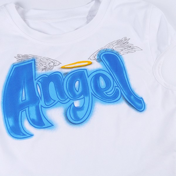 2020 summer hot cross-border fashion short sleeved top in Europe and America 