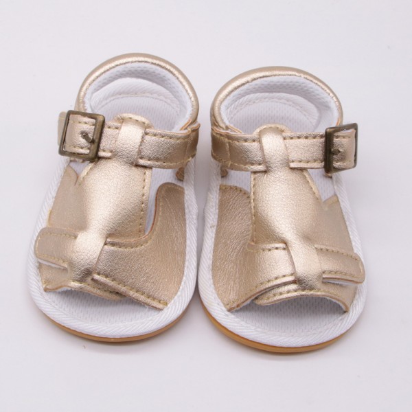 2018 new sandals 0-6-12-18 month old baby shoes European and American new princess sandals 