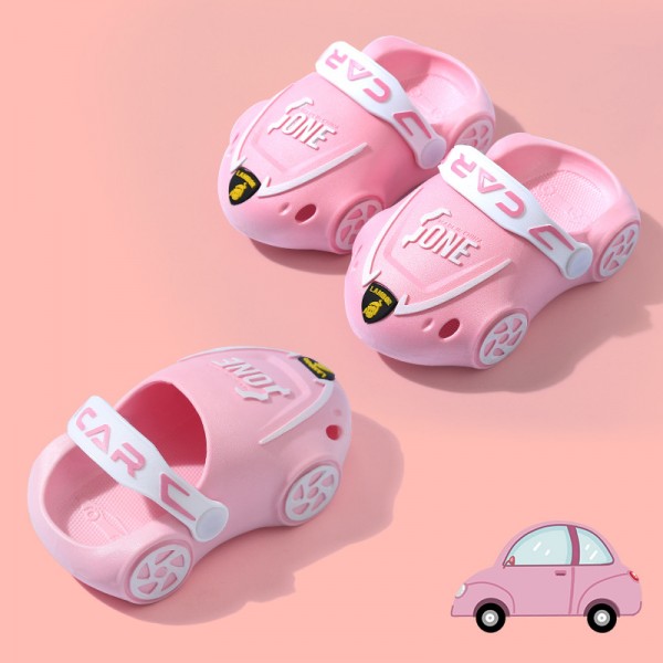 Children's slippers summer new children's shoes cartoon men's and women's Baby Slippers soft bottom anti-skid hole shoes children's slippers wholesale 